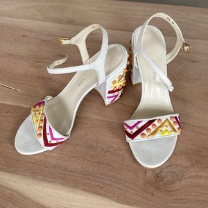 Stuart Weitzman Embellished Sandals
